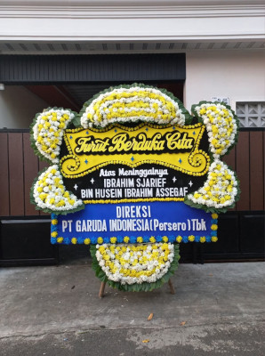 Papan Bunga Duka di Tanjung Bunga